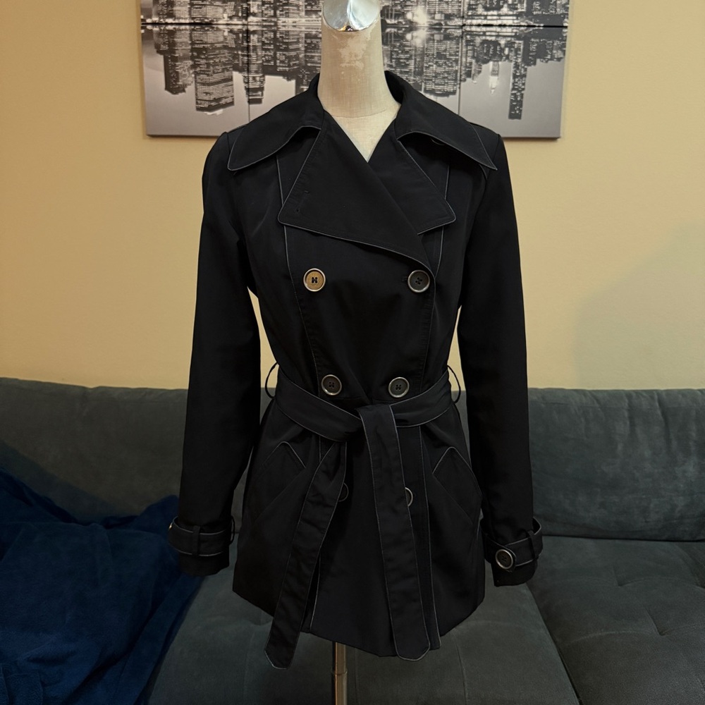 Braetan Double Breasted Trench Coat